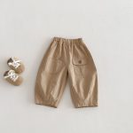 [73-120cm]無地 シンプル カジュアル ボトムス パンツ - Image 7