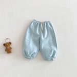 [73-120cm] 無地 合わせやすい ボトムス パンツ - Image 3