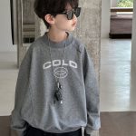 [100-160cm] カジュアル プリント トレーナー - Image 2