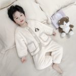 男童睡衣秋冬季雪肤绒加厚珊瑚绒2025新款儿童家居服套装宝宝男孩 - Image 5