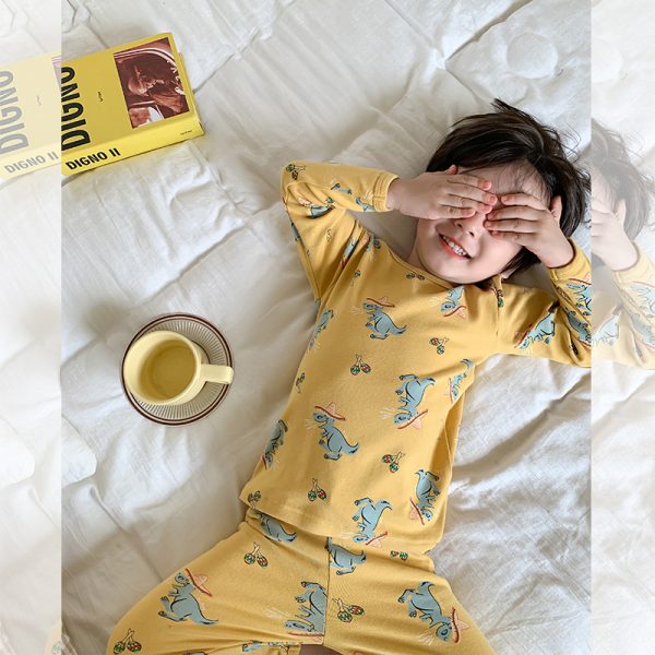 [80-150cm]カートゥーン 着心地良い ルームウェア