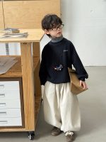 [90-160cm] カジュアル ゆったり トレーナー - Image 2