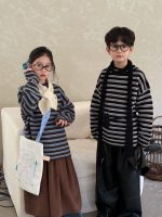 [90-150cm] ボーダー柄 ニット セーター - Image 6