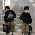 [100-160cm] トレンド カジュアル トレーナー - Image 2