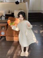 [90-140cm]シンプル スウィート 厚手 ワンピース - Image 4