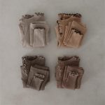 [80-130cm]おしゃれ 無地 快適 トップス+ボトムス ルームウェア - Image 3