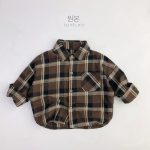 [90-140cm]シャツ チェック柄 定番 やわらか ナチュラル - Image 6