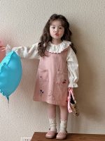 [80-130cm]ナチュラル ガーリー フリル トップス/ワンピース - Image 5