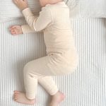 [80-130cm]やわらか素材 トップス+ボトムス セット ルームウェア - Image 7