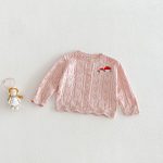 [73-120cm]ニットカーディガン 女の子 おしゃれ 合わせやすい - Image 3