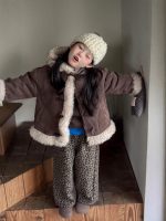 [90-140cm]おしゃれ あったか もこもこ アウター/セーター/パンツ - Image 5