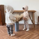 [73-100cm]ジップパーカー フード付き シンプル カジュアル - Image 4