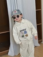 [90-140cm] POLOネック トレーナー+パンツ セットアップ - Image 5