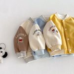 [73-120cm] 配色 カジュアル アウター - Image 7