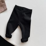 [80-130cm]シンプル 肌に優しい ボトムス レギンス - Image 3