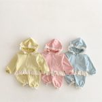 [73-120cm]フード付き アウター/パンツ 女の子 おしゃれ カジュアル - Image 4