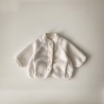 [73-100cm]もこもこ シンプル ベビー アウター - Image 7