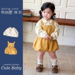 [73-100cm]シャツ/サロペット ベビー 可愛い お出かけに - Image 8