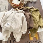 [73-120cm] ジップパーカー+パンツ セットアップ - Image 7