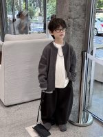 [90-160cm] 着心地抜群 ニット カーディガン - Image 4