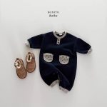 [66-90cm]新作 ナチュラル 着心地抜群 ベビー ロンパース - Image 2