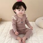 [59-110cm]キュート 快適 トップス+ボトムス ルームウェア