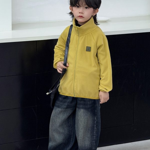 [100-160cm] シンプル アウトドア アウター