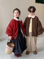 [90-150cm]新作 厚手 無地 ジャケット - Image 8