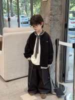 [90-160cm] 着心地抜群 ニット カーディガン - Image 5