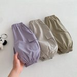 [73-120cm] カジュアル シンプル ボトムス パンツ