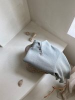 [73-100cm]新作 シンプル 肌触り良い トップス - Image 5