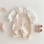 [73-120cm]トップス&サロペット 女の子 スウィート - Image 4