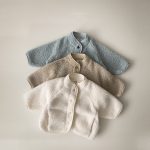 [73-100cm]もこもこ シンプル ベビー アウター - Image 6