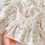 [73-120cm]トップス&ワンピース&パンツ 花柄 肌触り良い - Image 6