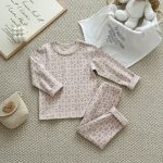 [90-140cm]花柄 トップス+ボトムス ルームウェア - Image 10