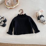 [66-90cm] ボア リボン 刺繍 ロンパース - Image 2