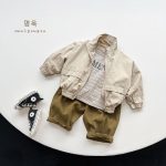 [80-130cm] 韓国風 トレンド カジュアル アウター - Image 4