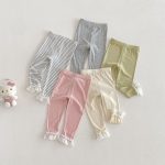 [73-120cm]ボトムス レギンス ベビー シンプル 肌触り良い - Image 8