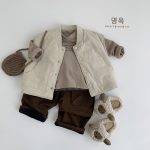 [80-130cm]トップス キッズ シンプル アルファベット - Image 2