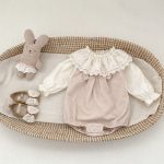 [66-100cm]ロンパース ベビー 無地 レイヤードしやすい - Image 10