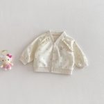 [73-120cm]アウター 女の子 スウィート 合わせやすい