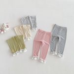 [73-120cm]ボトムス レギンス ベビー シンプル 肌触り良い - Image 10