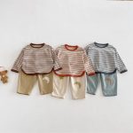 [73-120cm] ナチュラル 星柄 月柄 パンツ - Image 7