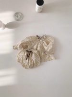 [73-100cm]おしゃれ スウィート 花柄 トップス+ショートパンツ セット - Image 5