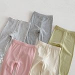 [73-120cm]ボトムス レギンス ベビー シンプル 肌触り良い - Image 4