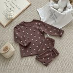 [90-140cm]花柄 トップス+ボトムス ルームウェア - Image 16