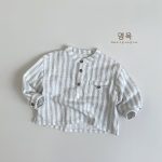 [80-130cm]着やすい ナチュラル 快適 長袖シャツ - Image 2