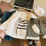 [73-120cm] ふわふわ 切り替え アウター - Image 5