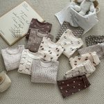 [90-140cm]花柄 トップス+ボトムス ルームウェア - Image 12