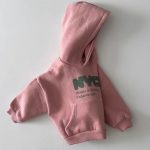 [73-120cm]カジュアル 着やすい フード付き パーカー - Image 4